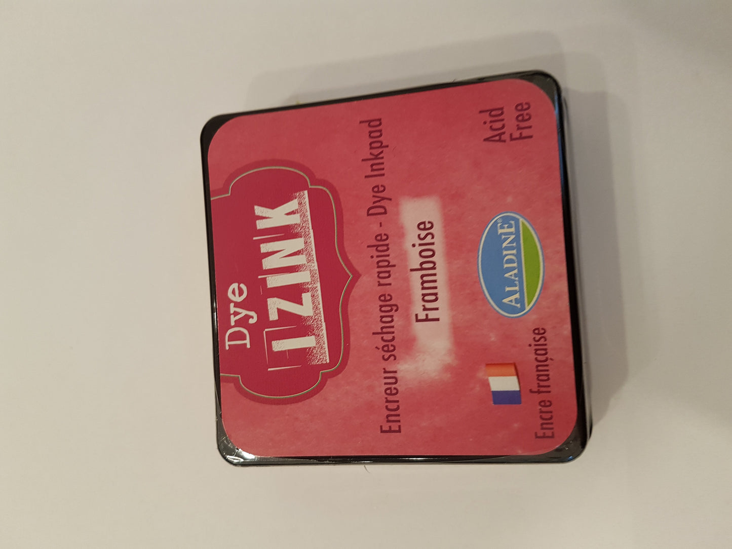 encreur izink séchage rapide pour tampon bois couleur framboise