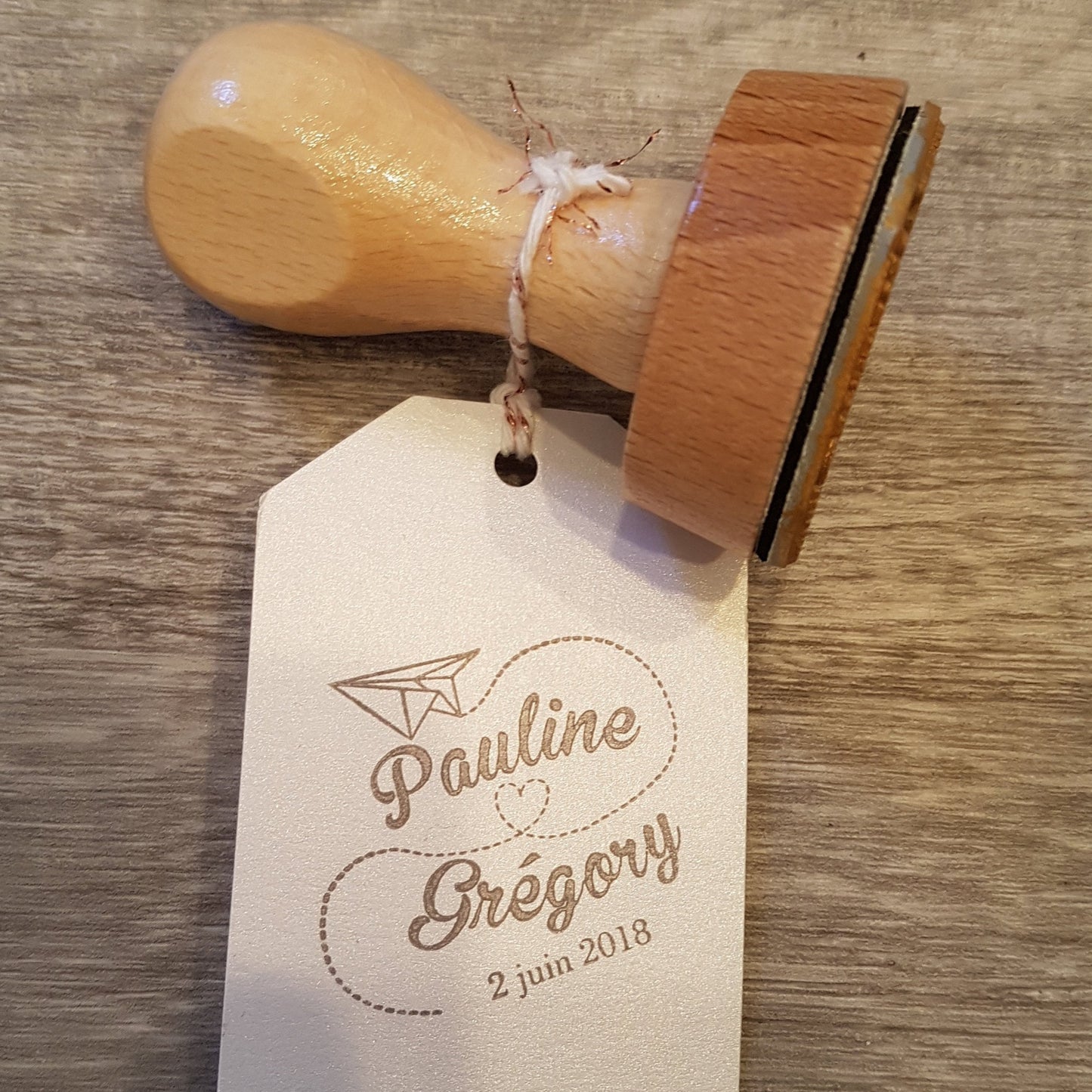 Tampon mariage Pauline & Grégory