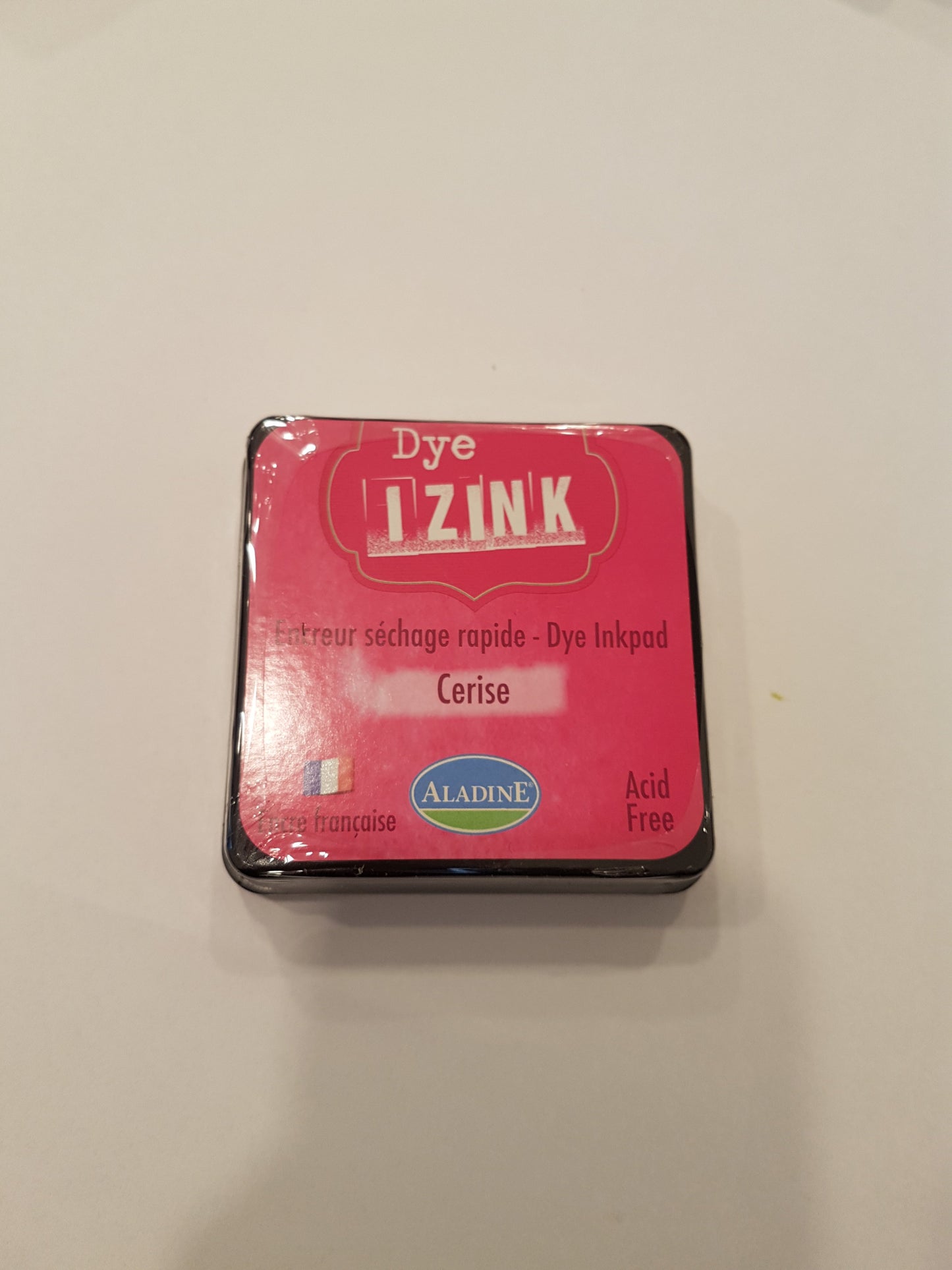 encreur izink séchage rapide pour tampon bois couleur cerise