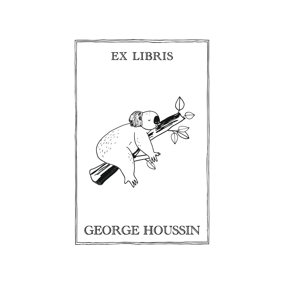 Tampon ex-libris passionné VC13