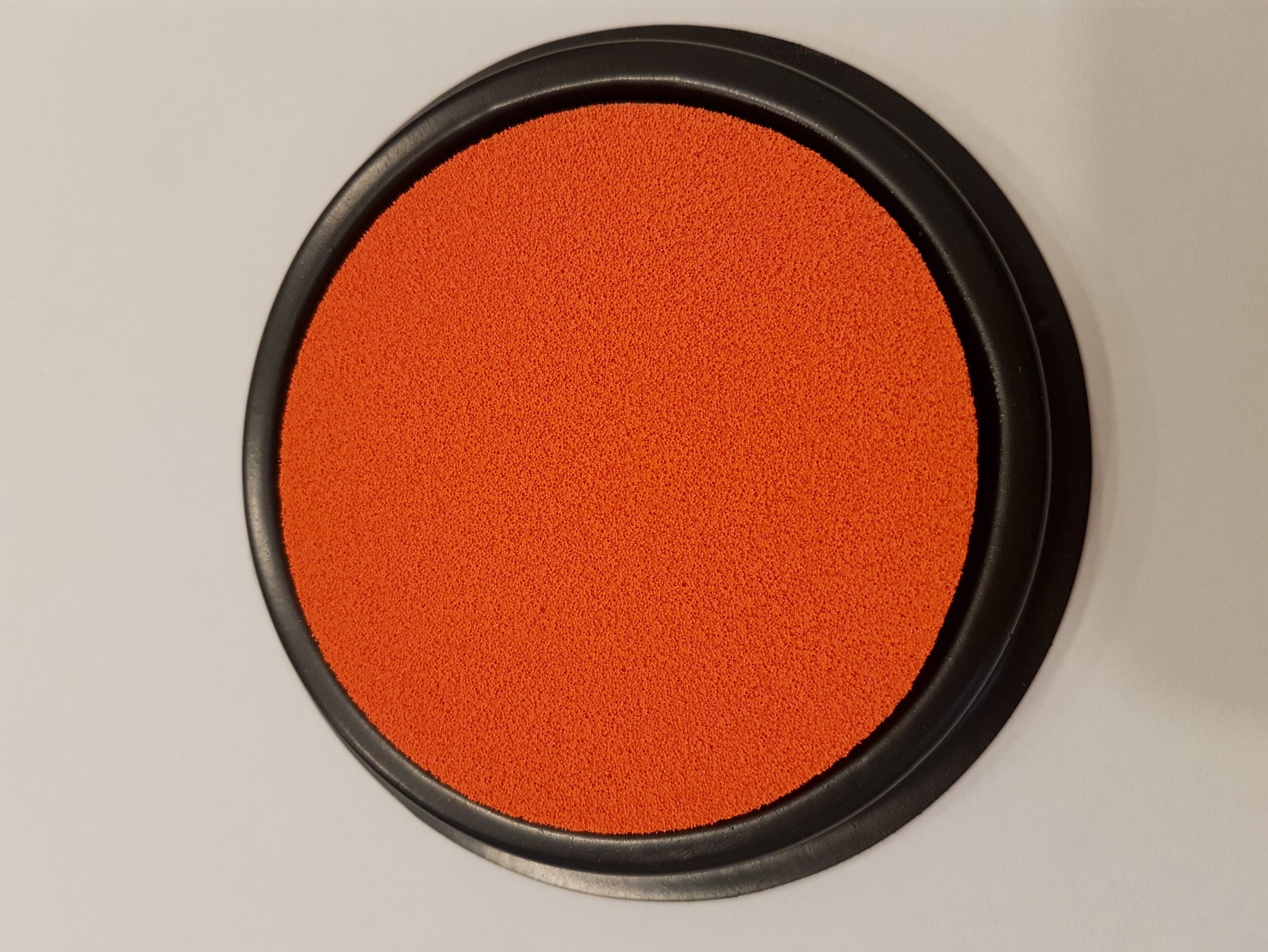 Encreur IZINK textile pour tampon en bois couleur orange
