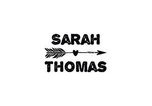 Tampon mariage Sarah & Thomas