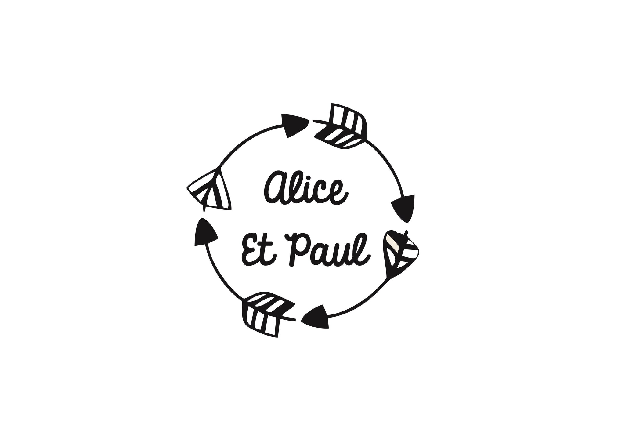 Tampon mariage Alice & Paul