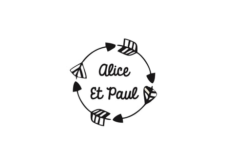 Tampon mariage Alice & Paul