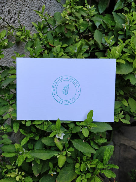 Tampon mariage personnalisé pour votre grand événement et votre papeterie de mariage, tampon en bois vintage personnalisable, modèle HB