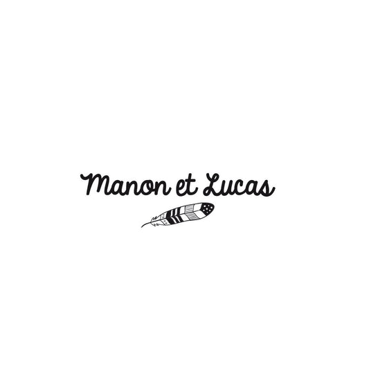 Tampon mariage Manon & Lucas