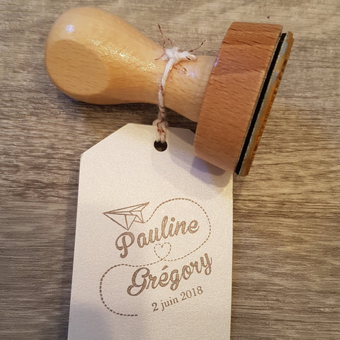 Tampon mariage Pauline & Grégory