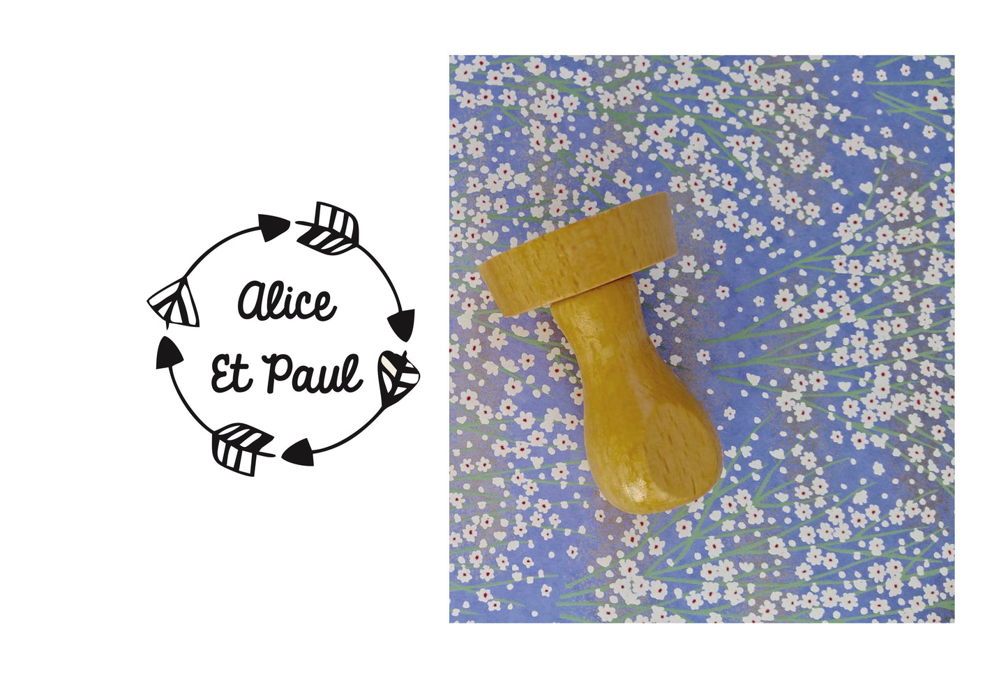 Tampon mariage Alice & Paul