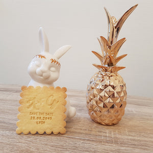 Tampon biscuit mariage save the date A+G sur mesure pour personnaliser vos sablés ou cookies, vos  biscuits seront absolument unique, tampon biscuit personnalisé