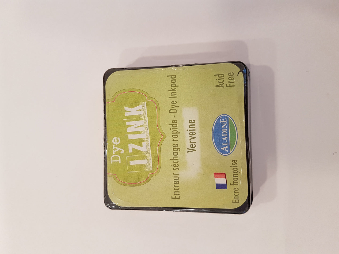 encreur izink séchage rapide pour tampon bois couleur verveine