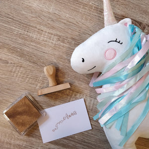 Tampon baptême personnalisé Anaïs